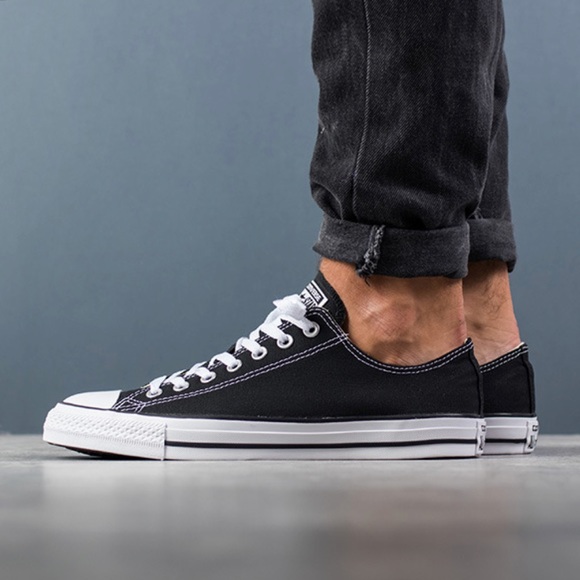 Converse AllStar Adult Fabric Black LT M AUTHENTIC - Picture 6 of 6